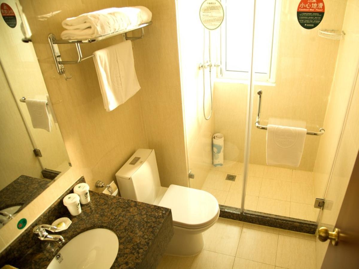 Greentree Inn Shandong Rizhao East Haiqu Road Business Hotel Exterior foto