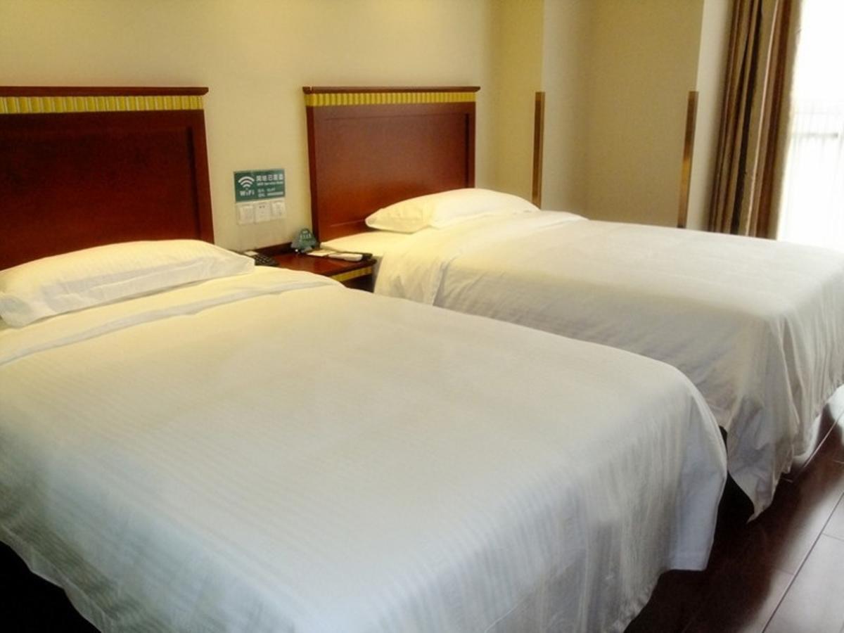 Greentree Inn Shandong Rizhao East Haiqu Road Business Hotel Exterior foto